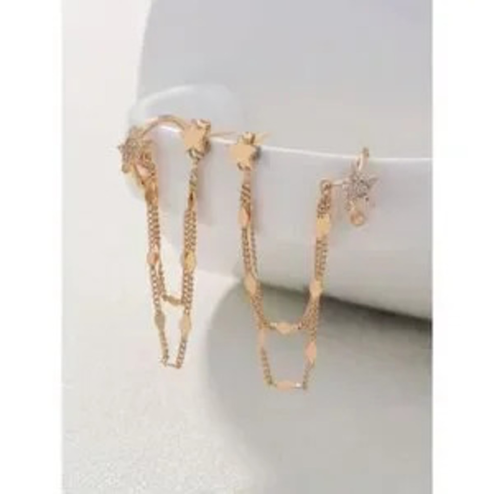 Star threader?earrings N1999